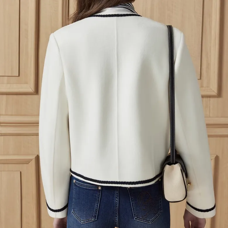 DKNY Coats Women's White-6