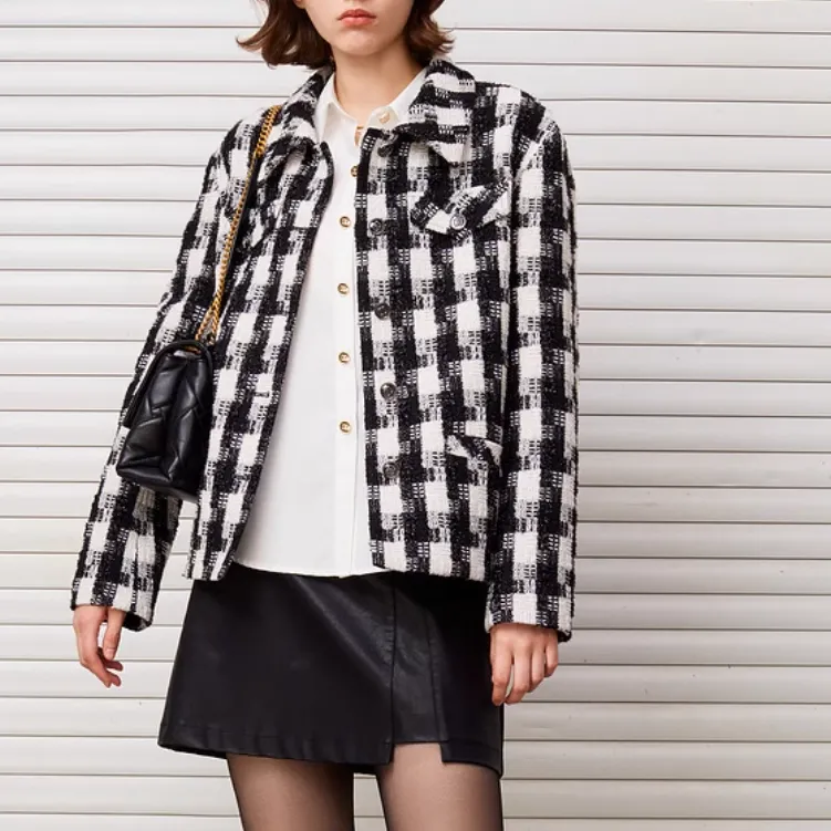 DKNY Jackets & Coats Women's Plaid-1