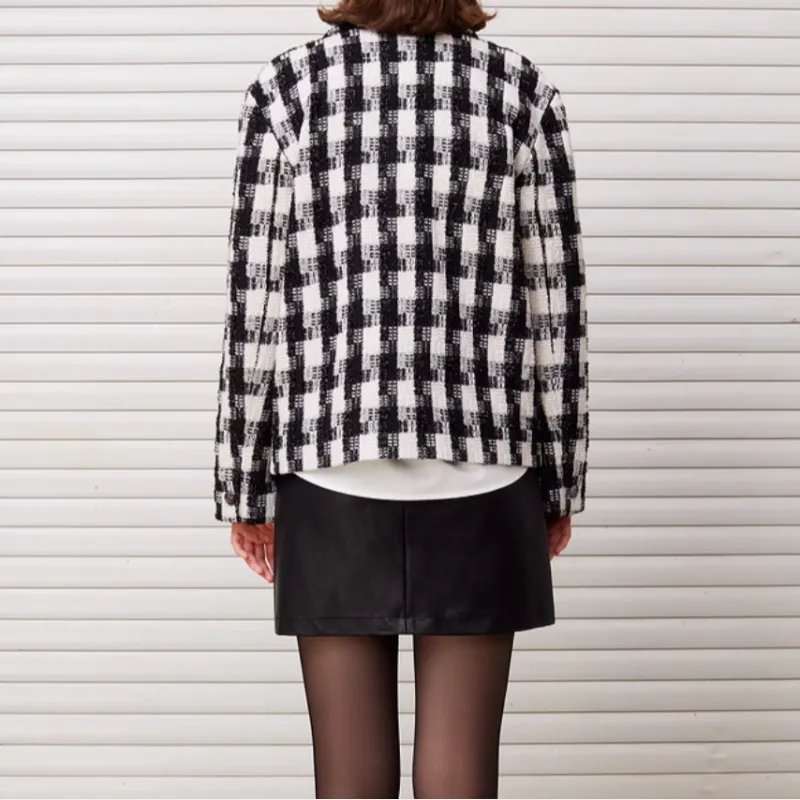 DKNY Jackets & Coats Women's Plaid-4