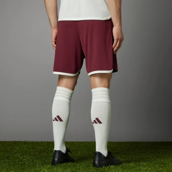 Adidas FC BAYERN THIRD SHORTS Soccer Bottoms Men's Dark Shadow Red-3