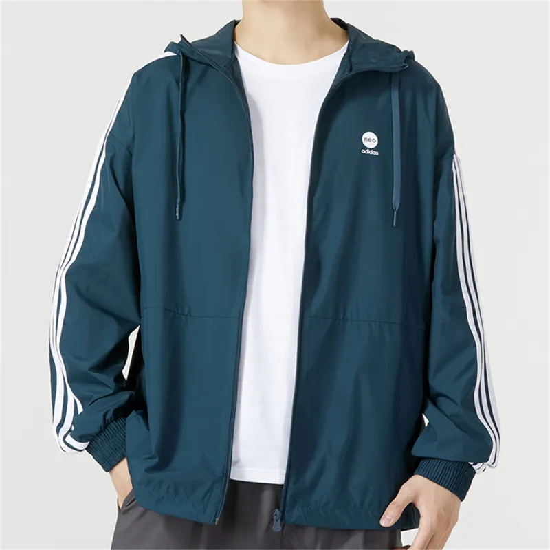 Adidas Jackets Coats Men's Arctic Ocean Blue-4