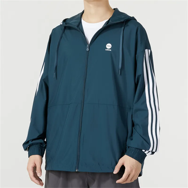 Adidas Jackets Coats Men's Arctic Ocean Blue-3