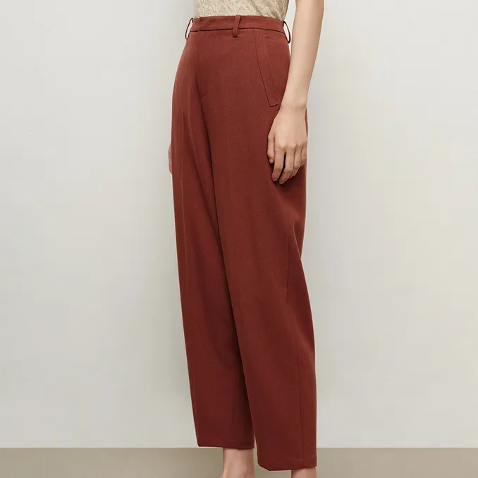JZ. ANNAKRO Casual Pants Women's Rusty Red-2