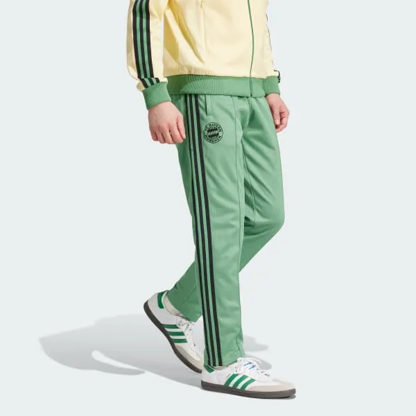 Adidas FC BAYERN BECKENBAUER TRACK PANTS Casual Pants Men's Green-4