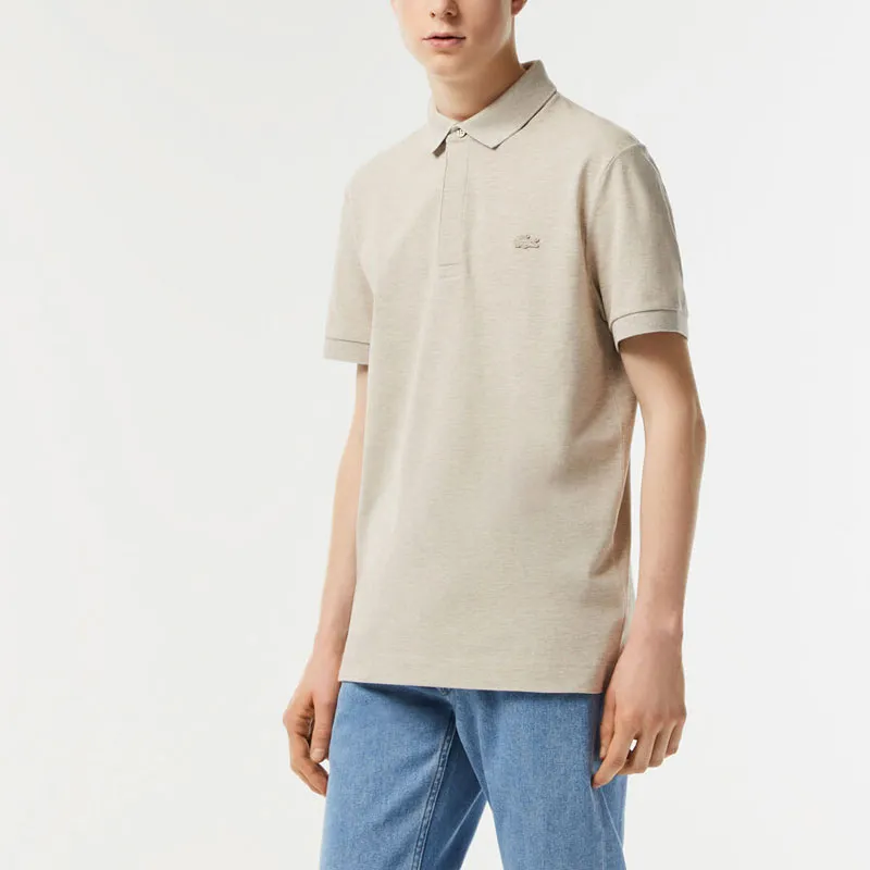 LACOSTE Polo Shirts Men Beige-2