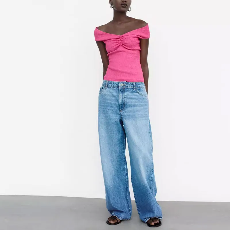 ZARA T-Shirts Women's Pink-3