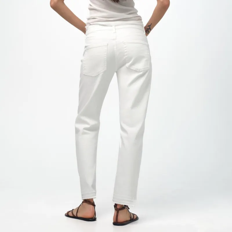 ZARA Jeans Women's White-3