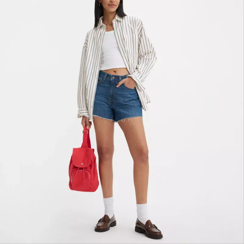 Levi's Denim Shorts Women's Blue-2
