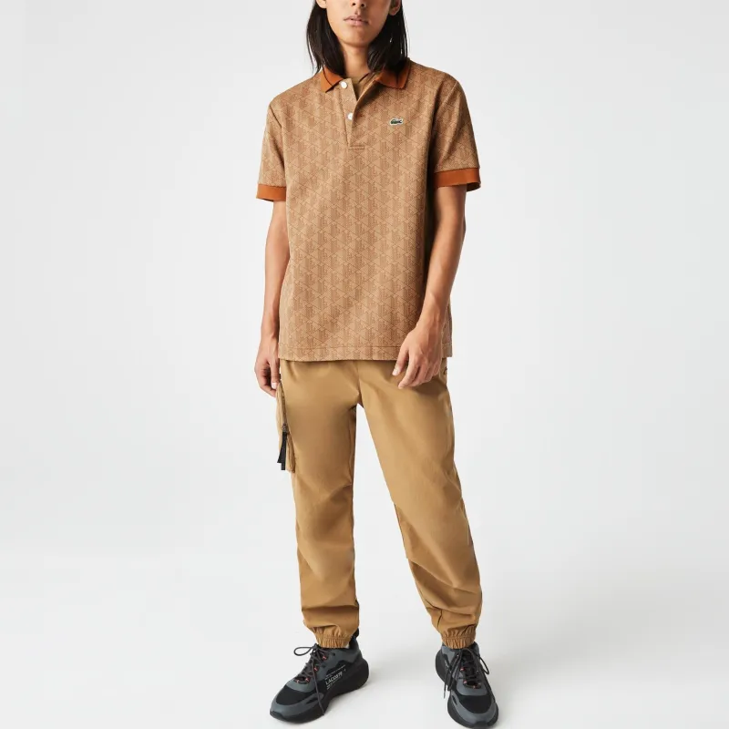 LACOSTE Polo Shirts Men Khaki-1