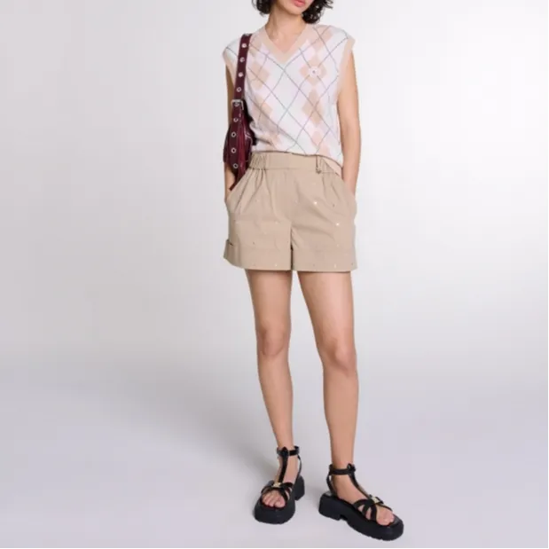 Maje Sleeveless Sweater-1