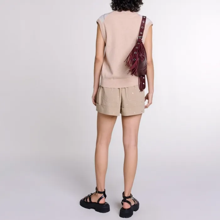 Maje Sleeveless Sweater-2
