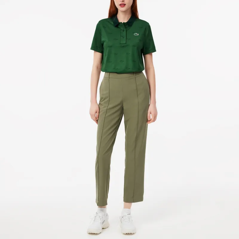 LACOSTE Casual Pants Women's Khaki Green-1