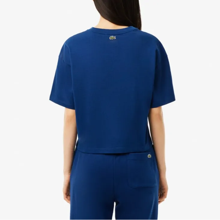 LACOSTE T-Shirts Women's Blue-2