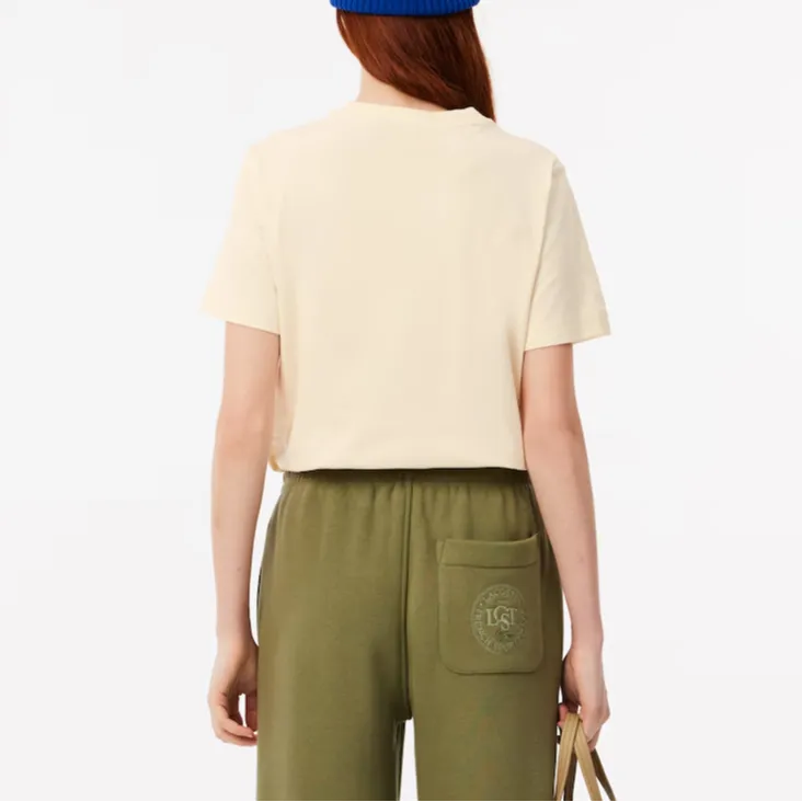 LACOSTE T Shirt Women's Natural White-2