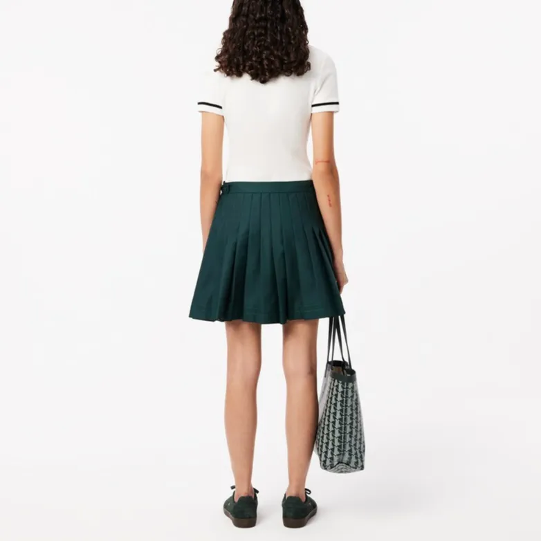 LACOSTE Pleated Miniskirt-2