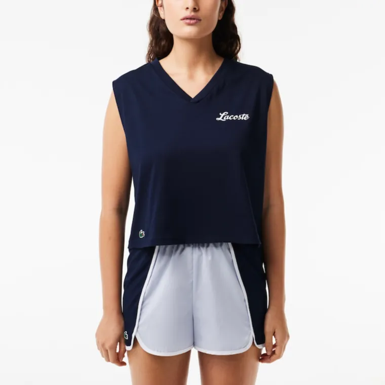 LACOSTE T-Shirt Women's Midnight Blue-2