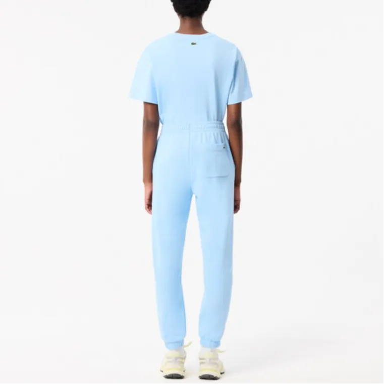 LACOSTE Knitted Sweatpants Women's Light Blue-3