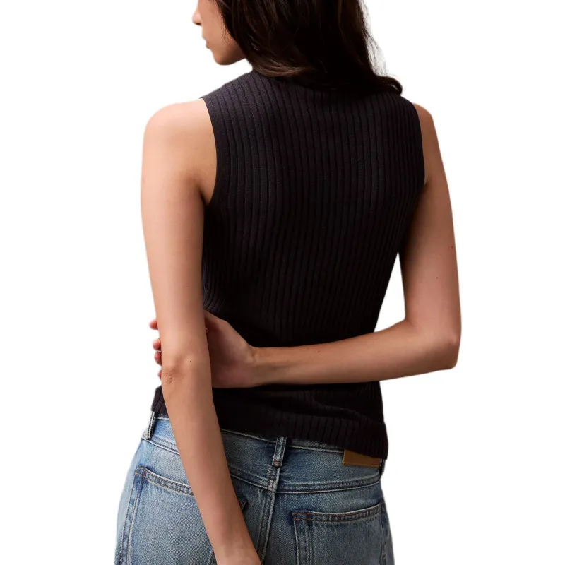 CALVIN KLEIN Tank Tops Women's Black-1