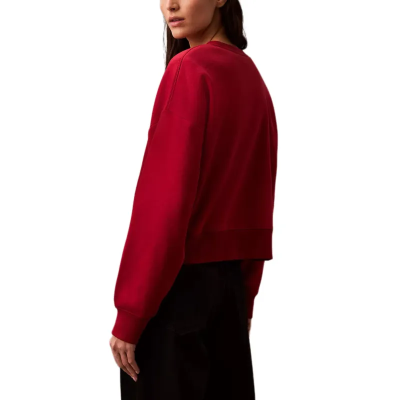 CALVIN KLEIN Sweatshirt Women's Burgundy-2