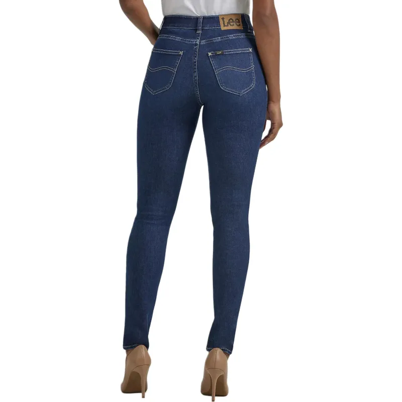 Lee Jeans Women's Dark Denim Blue-1