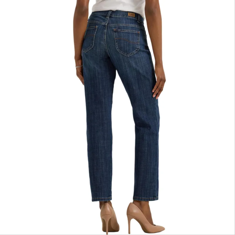 Lee Jeans Women's Dark Denim Blue-0