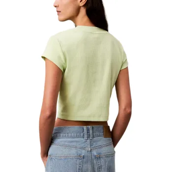 CALVIN KLEIN T Shirt Women's Light Green