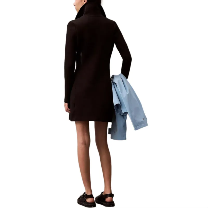 CALVIN KLEIN Long Sleeved Dress Women's Black-1