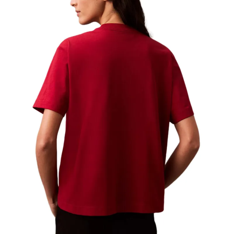 CALVIN KLEIN T Shirt Women's Burgundy-1