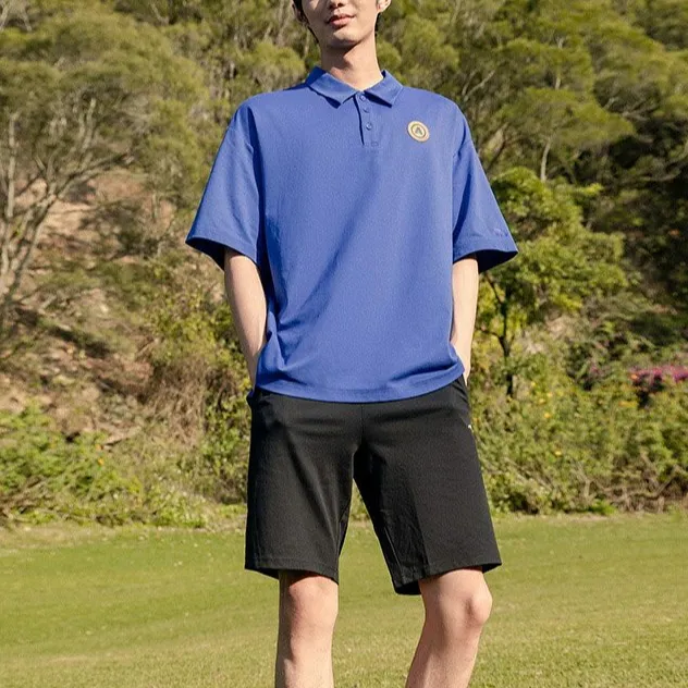 Anta Life Collection Polo Shirt Men's May Blue-2