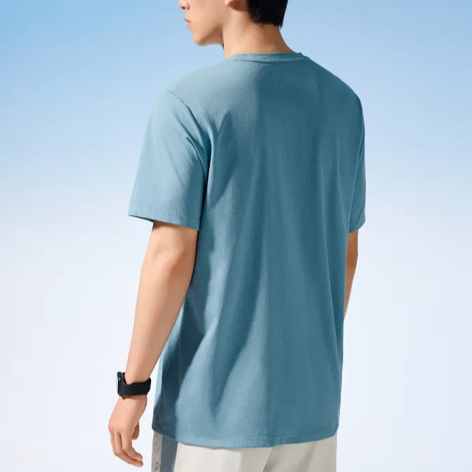 ANTA T Shirts Men Cloud Heaven Blue-3