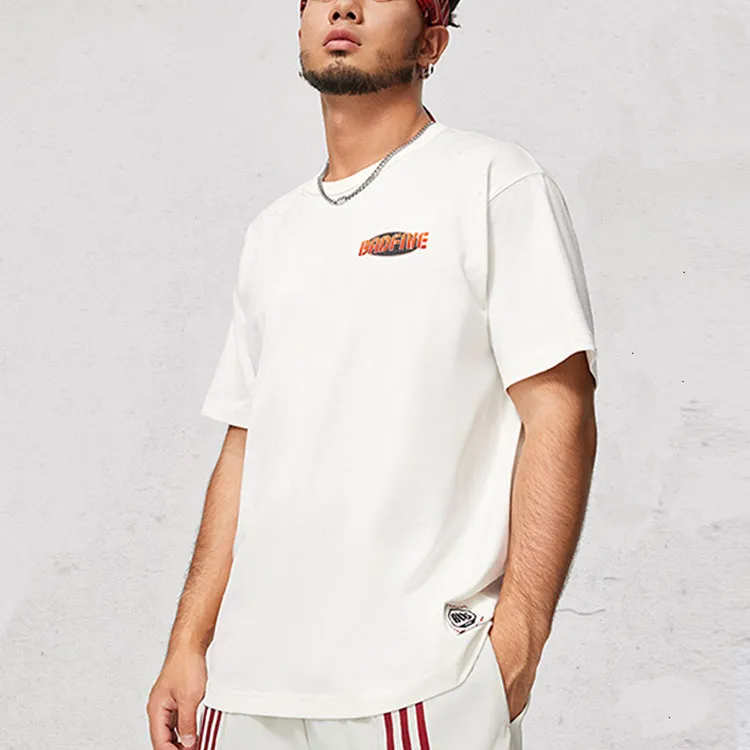 LINING BadFive T Shirts Men Ivory-2