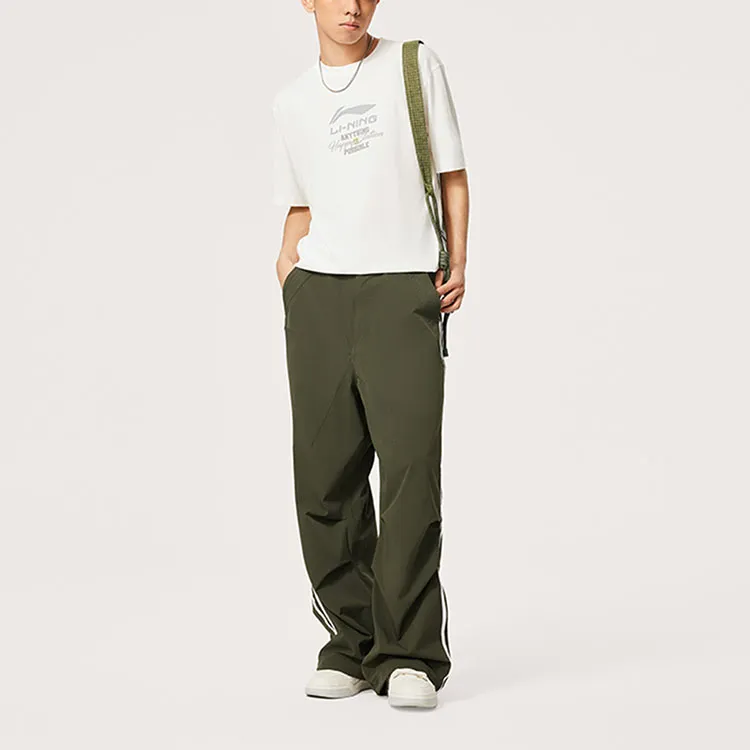 LINING Sports Life Collection T Shirts Men Ivory-2