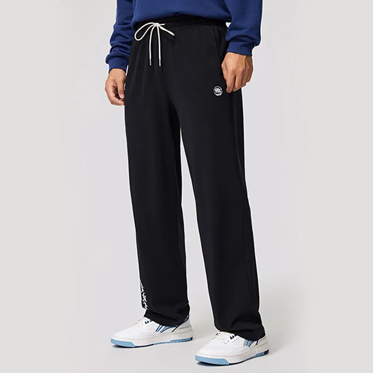 LiNing Knitted Sports Pants Men's Black-2