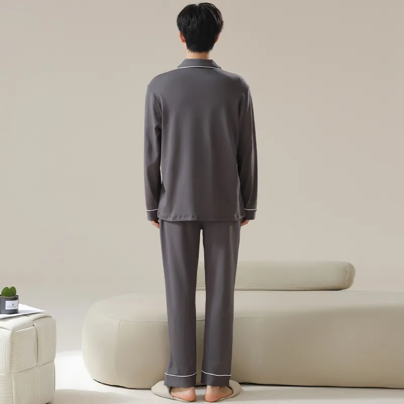 MIIOW Pajama Set Men's Medium Gray-1