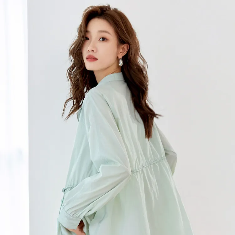 Mo Han Yi Mei Jacket Women's Mint Green-2