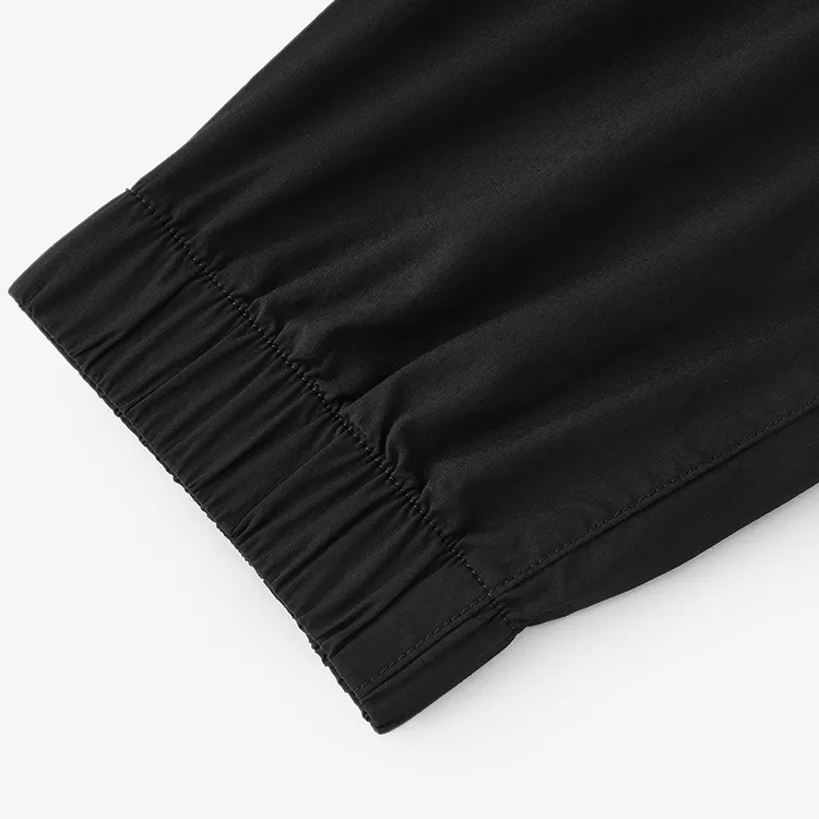 DEGAIA Casual Pants Men's Black-2