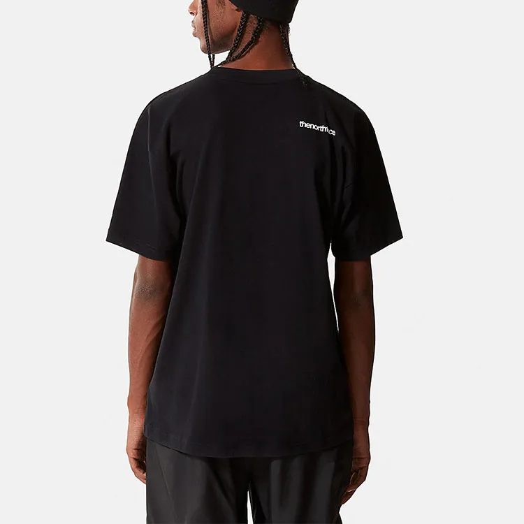 THE NORTH FACE Drop Shoulder Sleeve T Shirt Men's Black-4