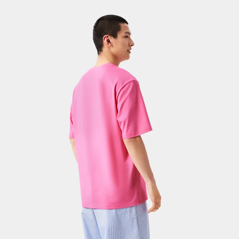 LiNing Sports Fashion Collection T Shirt Men's Energy Powder/Square-3
