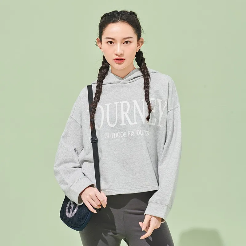 OUTDOOR PRODUCTS Sweatshirt Women's Coconut Blossom Gray-4