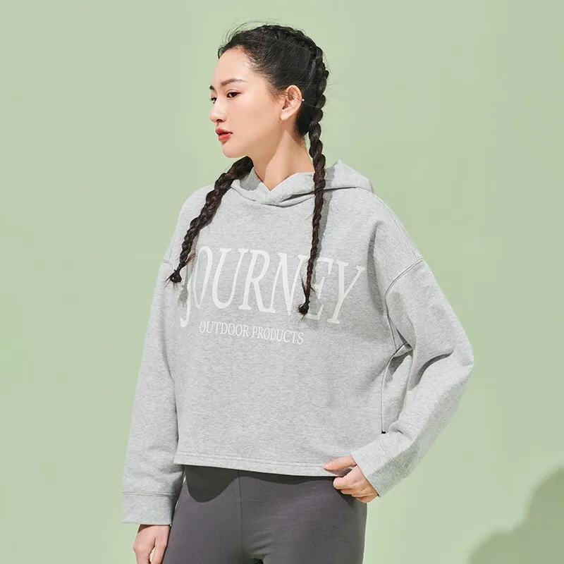 OUTDOOR PRODUCTS Sweatshirt Women's Coconut Blossom Gray-1
