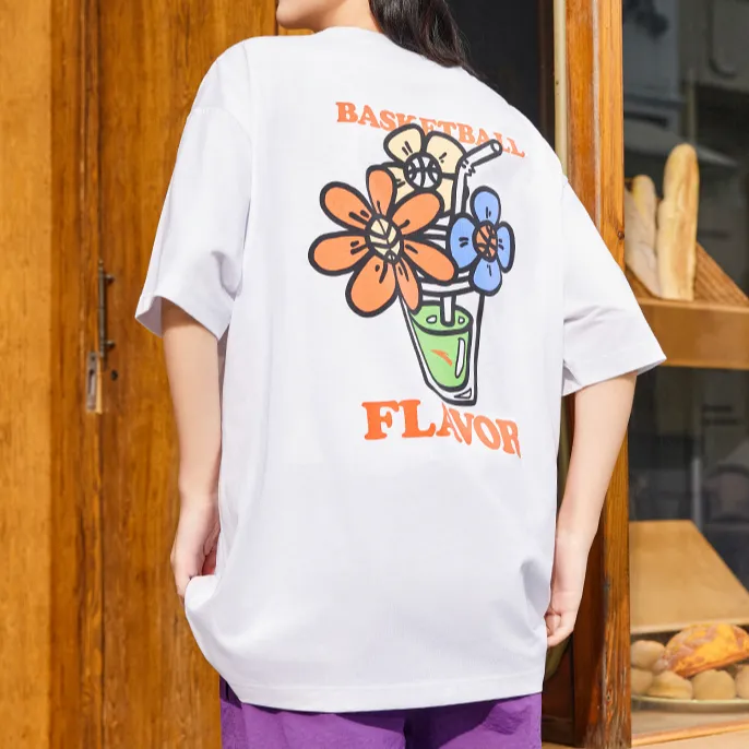 Anta Sports Life Collection T Shirt Unisex Pure White-2