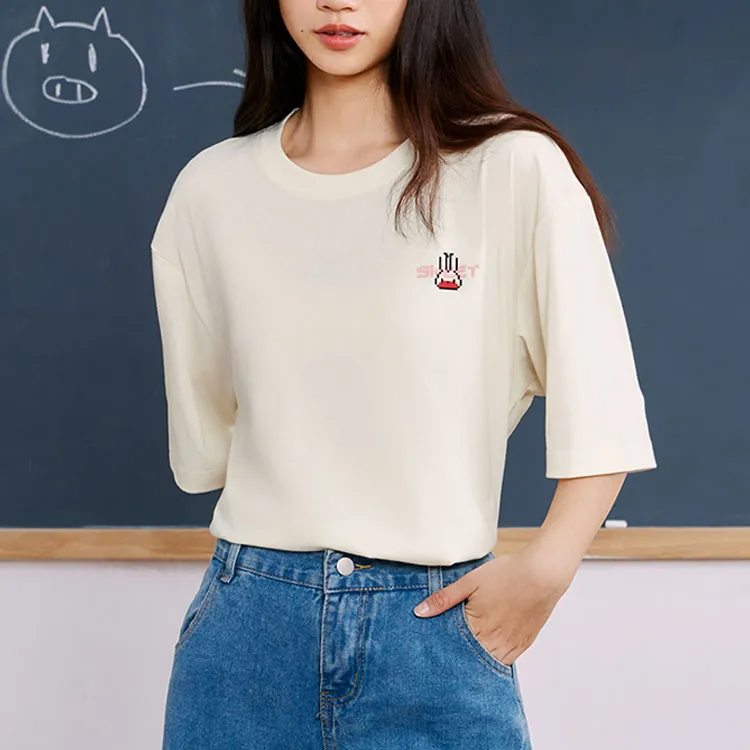 361° T Shirts Unisex Creamers White-2