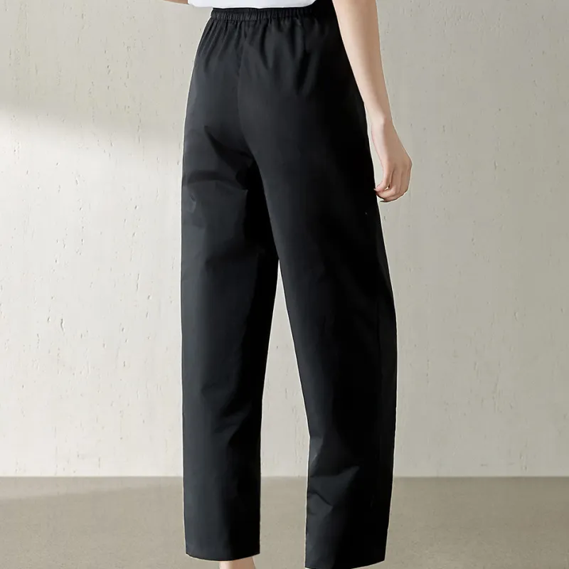 Mo Han Yi Mei Casual Pants Women's Black-2
