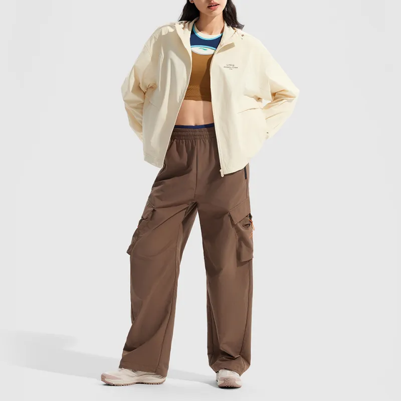 LiNing Lotus Leaf Jackets & Coats Women's Swan White-3