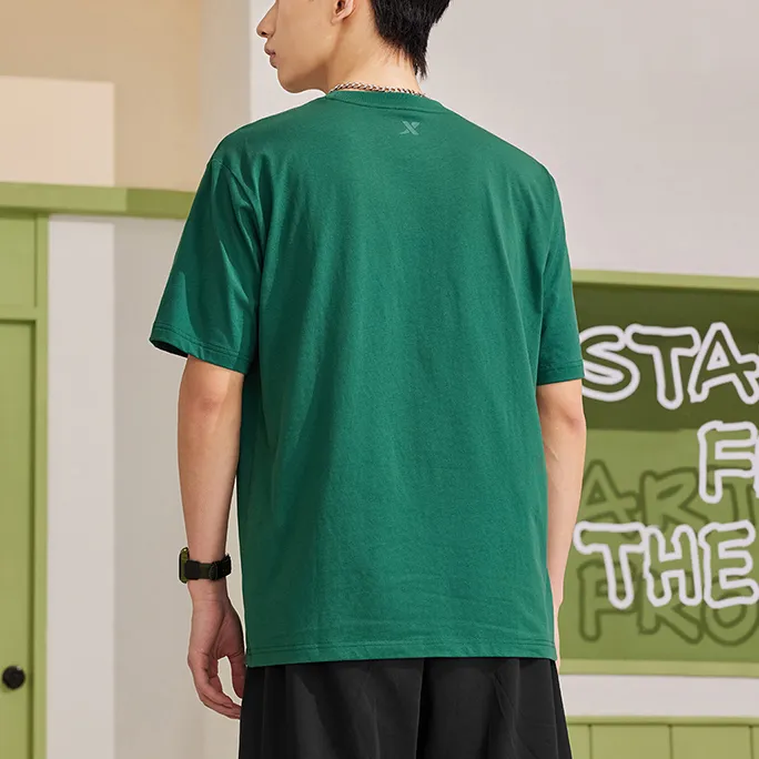 XTEP T-Shirts Unisex Vine Green-3