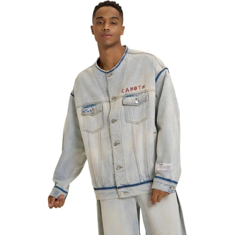 CANOTWAIT_ Jackets Coats Unisex Light Blue-2
