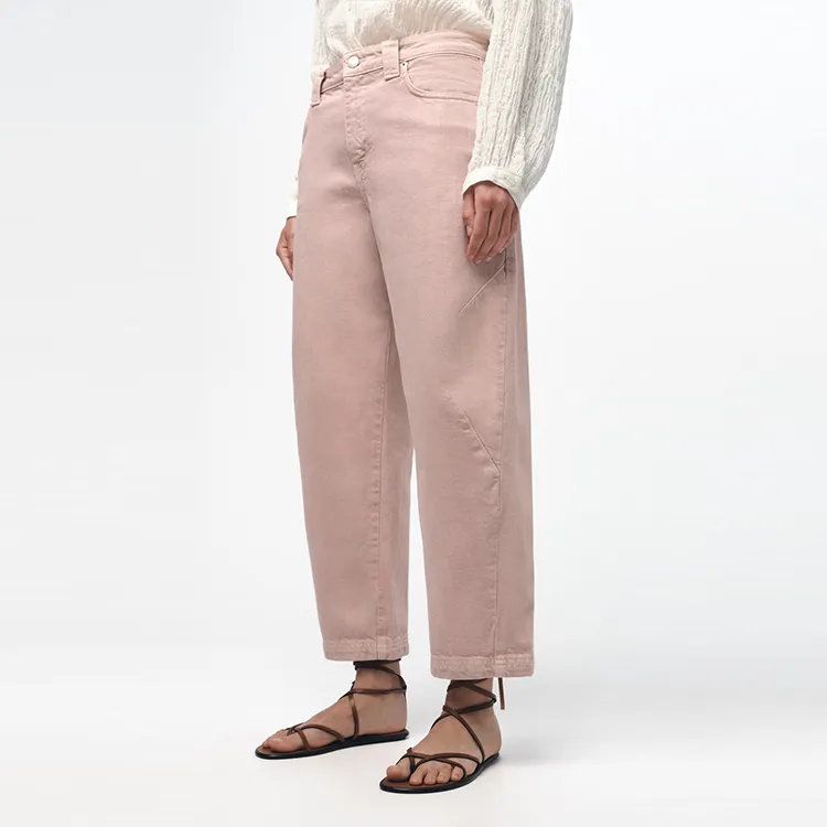 ZARA Jeans Women's Pink-3