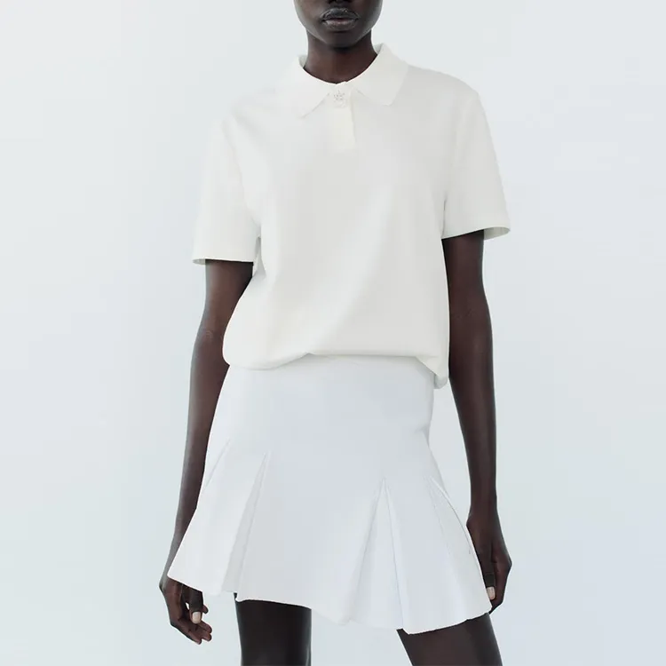 ZARA T-Shirts Women's White-2