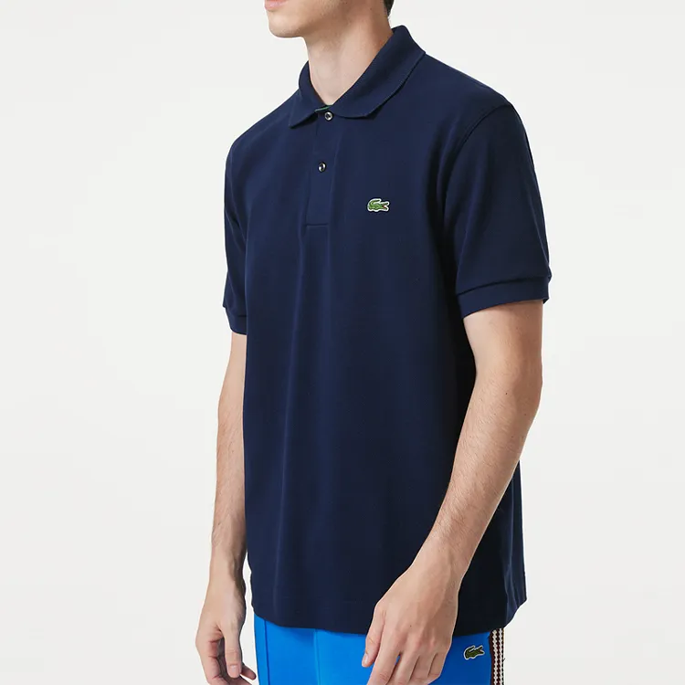 LACOSTE Polo Shirt Men's Navy Blue-2
