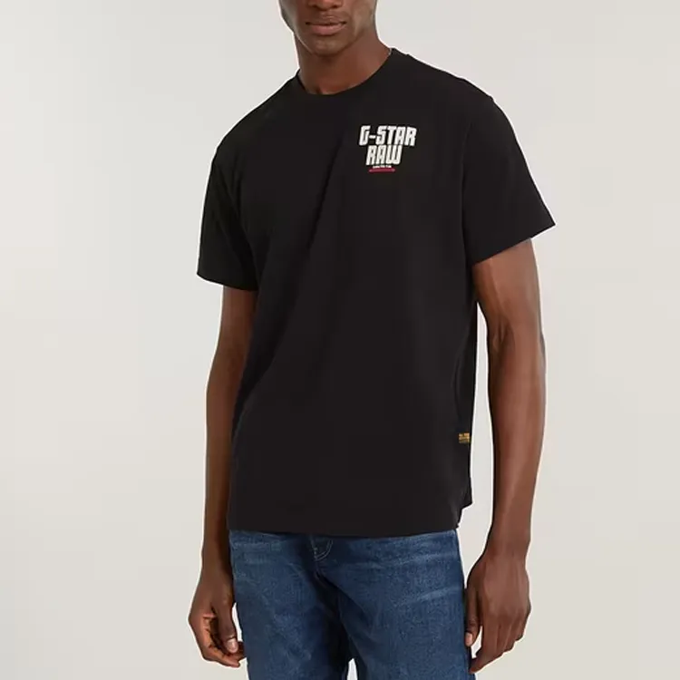 G STAR RAW T Shirts Men Black-3